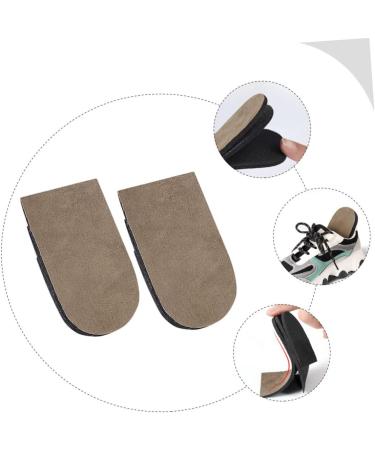 NOLITOY Heightening Half Pad - Breathable Heel Insoles for Men & Women | 5 Pairs Convenient Height Lift Inserts | Portable Rubber Shoe Pads - Buy Online on GoSupps.com