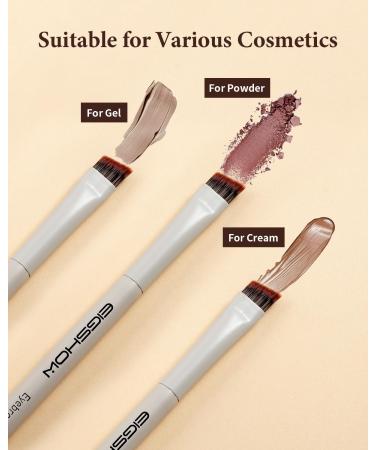 Dual-Ended Angled Eyebrow Brush - Define Eyebrows & Eyeliner with Spoolie - D108 | International Shipping Available - Buy Online on GoSupps.com