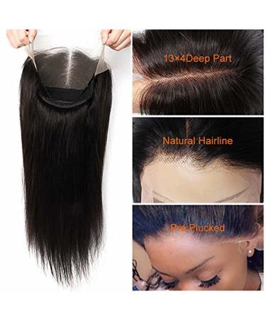 AILIF 20 Inch Lace Front Human Hair Wig | 150% Density Brazilian Virgin Hair | Natural Color for Black Women - Buy Online on GoSupps.com