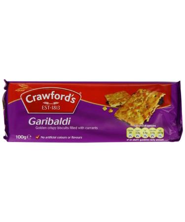 Crawford's Garibaldi Biscuits 100g (Pack of 24) 3.52 Ounce (Pack of 24)
