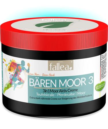 Fallea B ren Moor 3in1 horse ointment with devil claw & moor calms muscles knees joints shoulders and much more.Active gel high -dosed & deeply effective with natural extracts (4+1 free 200ml) Bear Moor 3 4+1 free 200 ml