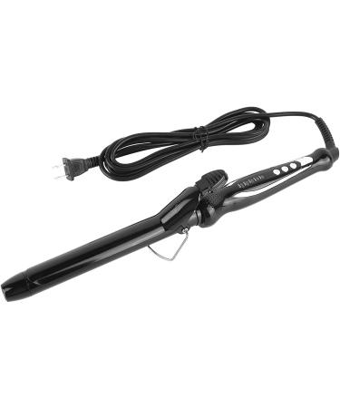 Curling Wand Multifunctional Easy To Use Ceramic Coating Ceramic Curling Iron for Home Travel (Black) - Buy Online on GoSupps.com