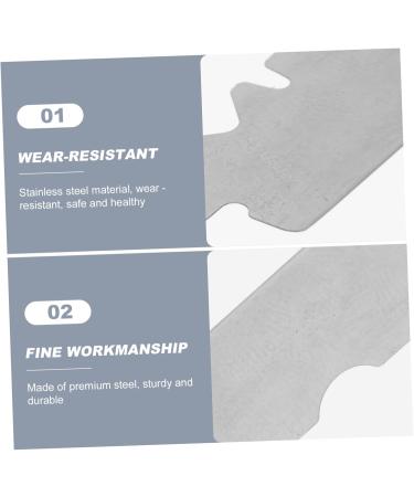 Magiclulu 400 Stk Razor Blades - Premium Rustproof Facial Razor Tools for Men | Reliable Beard Shaving & Replacement Blades - Buy Online on GoSupps.com