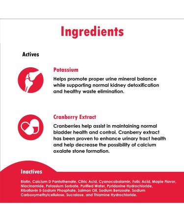 K Plus Potassium Gluconate Renal Gel with Cranberry and EPA for Dogs & Cats - 5 oz - Buy Online on GoSupps.com