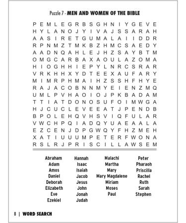 ZOCO Large Print Word Search Puzzle Books (25 Pack) - Bible Games for Visually Impaired Seniors & Kids - Dementia Activities - Perfect Word Search Gift for Nursing Home Residents - Buy Online on GoSupps.com