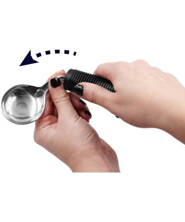 Bendable Spoon for Elderly with Velcro - Adaptive Eating Utensil for Disabled with Easy Grip Handle - Buy Online on GoSupps.com