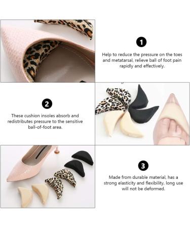 Holibanna 6 Pairs Toe Plug Sponge Round Head Front Pad | Comfort & Cushioning for Feet | International Shipping Available - Buy Online on GoSupps.com