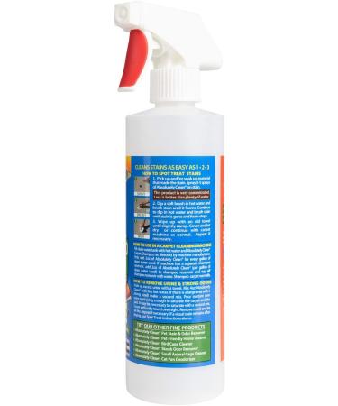 Pet-Friendly Carpet Shampoo: Removes Stains in 60 Seconds - Made in USA - Vet Approved - 16oz Spray - Buy Online on GoSupps.com