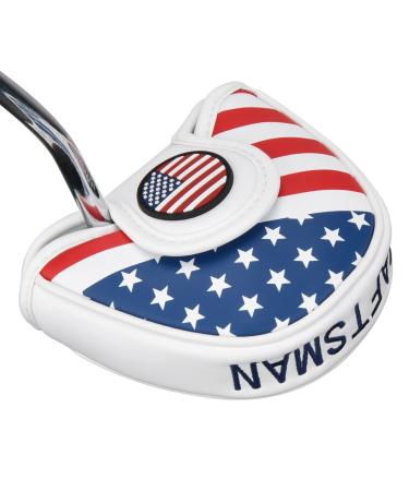 CRAFTSMAN GOLF USA America Mallet Putter Cover Headcover for Scotty Cameron Odyssey For Heel Shaft Mallet