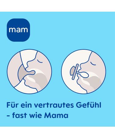 MAM Day & Night Silicone Pacifiers for Girls | Set of 6 with Sterilized Transport Boxes | International Shipping Available - Buy Online on GoSupps.com