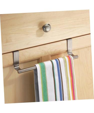 Alipis Over Door Clothes Hanger Rack Nail Hooks Nail Hangers Coat Hanger Rag Hanging On The Door medium Silver - Buy Online on GoSupps.com