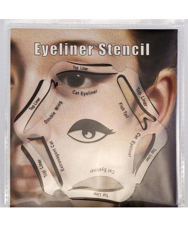 2 Pcs Eyeliner Stencils - Easy-to-Use Eyeliner Template Set - Buy Online on GoSupps.com