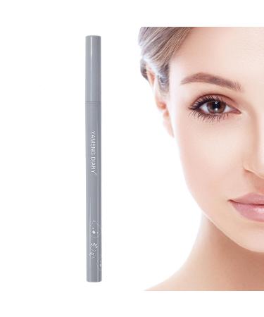 Lower Eyelash Pencil - Waterproof Lower Eyelash Pencil Bottom Eyeliner Dual Pronged Eyebrow Eyelash for Stage Performance Gathering Home Travel Dating Offices Skoulazeo Black