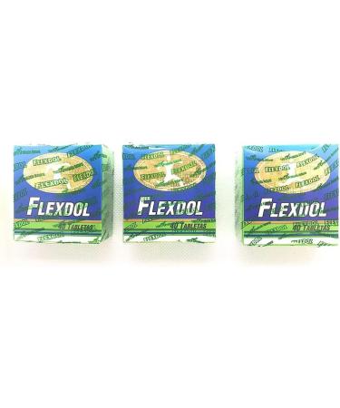 Flexdol Joint Support - 100% Natural Arthritis Relief - Original Green Formula for Joint Health - International Shipping Available - Buy Online on GoSupps.com