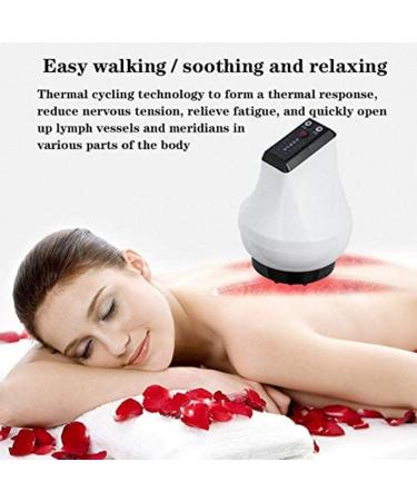 Samnuerly Electric Gua Sha Massager & Cupping Therapy Tool - Handheld Physiotherapy Device for Detox & Acupuncture - Blue - Buy Online on GoSupps.com