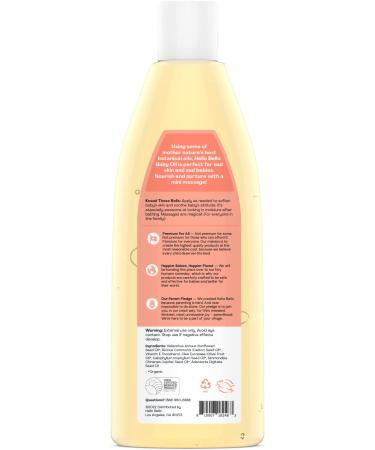 Hello Bello Fragrance Free Baby Oil | Hypoallergenic Lightweight & Non-Greasy | Plant-Derived Ingredients | 9.5 FL Oz - Buy Online on GoSupps.com