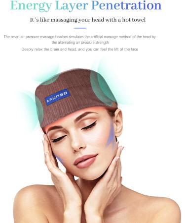 AFUNSO Rechargeable Head Scalp Massager - Portable Electric Massage Instrument for Deep Relaxation and Stress Relief - Buy Online on GoSupps.com