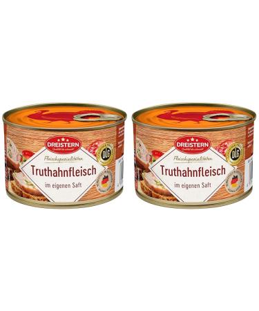 Dreistern Turkey Meat 400 g (Pack of 2) 400 g (Pack of 2)