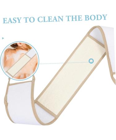 FRCOLOR 2pcs Exfoliating Bath Towels - Body Scrubber Cloths for Shower & Bath | Perfect Back Washing & Skin Care Washcloth - Buy Online on GoSupps.com
