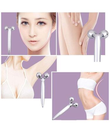 3D Roller Face Massager - Full Body Massage Tool for Face Lift Wrinkle Removal & Relaxation - 360 Rotation - Buy Online on GoSupps.com