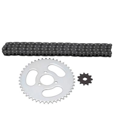 Kimiss T8F Front and replacement high power ritoeasy sports T8F front back chain wheel chain wheel pignon gear set for modified karts atvs mini motorcycles