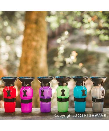 Highwave AutoDogMug Dog Water Bottle - BPA-Free 20 oz Portable Bottle for Hiking & Traveling - Buy Online on GoSupps.com