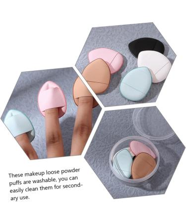  HONMEET 15Pcs Puffs Cream Foundation Puff Water Drops Makeup Fingers Powder Makeup Powder Puff Polyurethane Hydrophilic Finger Pad Miss - Buy Online on GoSupps.com