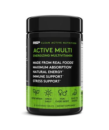 RSP Nutrition Active Multi Energizing Multivitamin - 45 Tablets