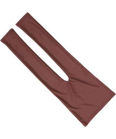 Heatless Hair Curler Tool Curling Headband Stretch Lazy Curling Wand Curls Leggings Pants Shape Curling Iron Baotou for Spandex Hair Curler Wand Wand Utensil Perm Accessories Brown - Buy Online on GoSupps.com