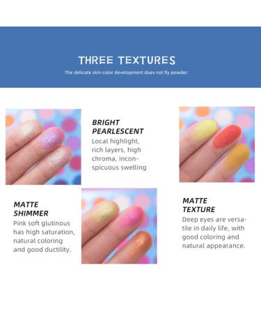 40 Colors Eyeshadow Palette - Pigmented Glitter & Shimmer Makeup for Colorful Eye Looks | Silky Matte Cosmetics - Buy Online on GoSupps.com