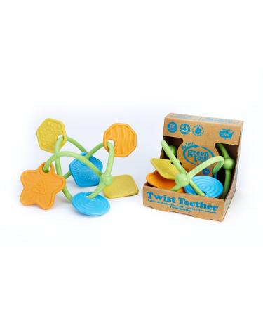 Green Toys Twist Teether Toy - Organic and BPA-Free Teething Toy - Buy Online on GoSupps.com