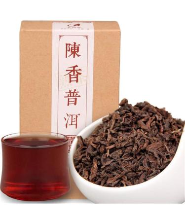 HELLOYOUNG 120g Th Puer en vrac m r de Chine fabriqu partir de feuilles d'arbres anciens aliment vert biologique fabrication traditionnelle avec du corps