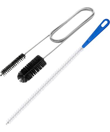 61inch Double Ended Nylon Pipe Cleaner Brush Drain Unblocker Tools with 17inch Sink Unblocker Brush for Plug Hole - Buy Online on GoSupps.com