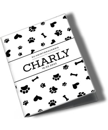 Personalized Wilhelm Fell Case for EU Pet ID Card | Custom Gift for Pet Owners | Protective Cover for Pet ID (Charly) - Buy Online on GoSupps.com