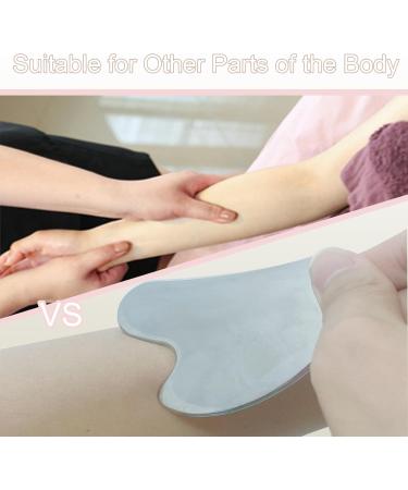 304 Stainless Steel Gua Sha Facial Tool - Spa Quality Skin Care for Face Eyes & Neck | Heart-Shaped Design Gift - Buy Online on GoSupps.com