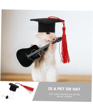 Beavorty 2-Part Elastic Doctor Cap Hat Set for Dogs - Stylish Dog Clothing & Headband for Men - Party & Costume Accessory - Red 5.5x3.5cm - Buy Online on GoSupps.com