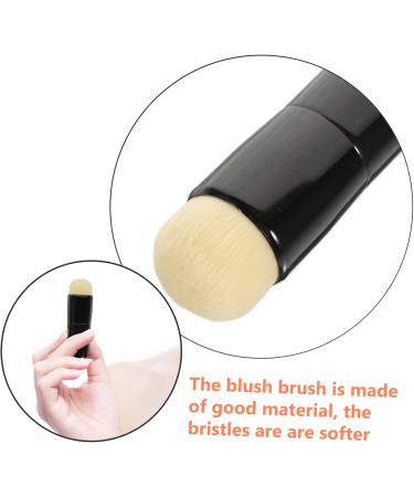 POPETPOP Makeup Supplies Dense Foundation Brush Cosmetic Tools Powder Foundation Brush Powder Brush for Loose Powder Makeup Tool Cosmetic Applicator Round Head Cosmetics Travel Flannel - Buy Online on GoSupps.com