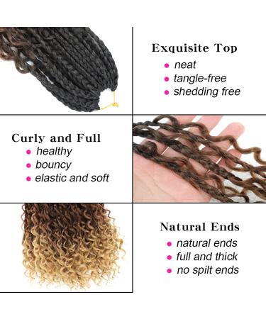 14 Inch Jumbo Box Braids Crochet Hair Cute Bob Kids Braiding Hair  Extensions