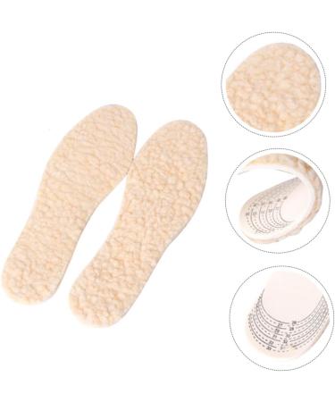 FRCOLOR Fur Insoles - Fluffy Warm Shoe Inserts | Breathable Cuttable Felt Pads | Perfect Christmas Stocking Stuffers for Kids - Buy Online on GoSupps.com