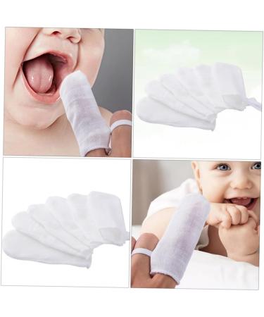 Minkissy 18-Piece Gauze Fingerlings Toothbrush Set for Toddlers | Gentle Oral Care for Milk Teeth Cleaning - Buy Online on GoSupps.com