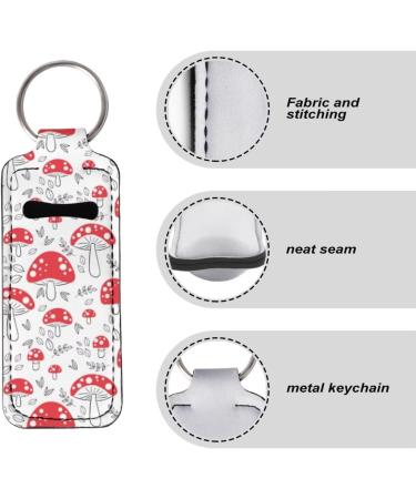 COEQINE Chapstick Keychain for Women and Girls - Lip Balm Holder - Lipstick Holder - Keychain Gray One Size - Buy Online on GoSupps.com