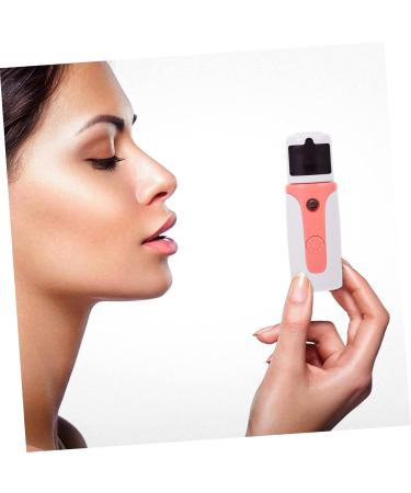 1 Set Hydrating Instrument Nano Steamer Hand Held Steamer Face Mist Moisturizing Cool Handy 10X3.3cm Pink - Buy Online on GoSupps.com
