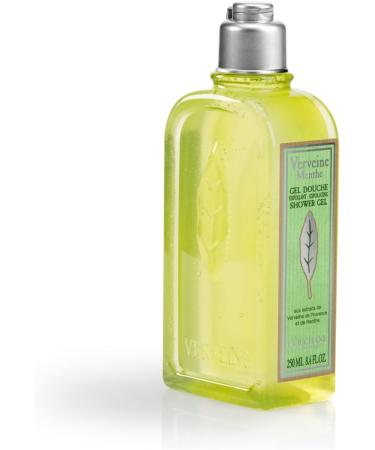 L'OCCITANE Mint Verbena Exfoliating Shower Gel 250ml - Refreshing Minty & Zesty Formula for All Skin Types - Buy Online on GoSupps.com