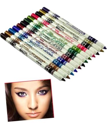  WOONEKY WOONEKY 12 Eyeliner Pencils Eye Pencil Sharpener Waterproof Eyeliner Pencil Lip Eyeliner Pencil Makeup Set - Buy Online on GoSupps.com
