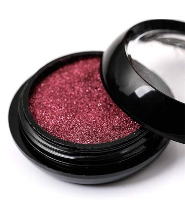 Nail Powder - Rose Gold Glitter Chrome Nail Art Pollen | Metallic Red Splinter Dust for Stunning Manicures - Buy Online on GoSupps.com