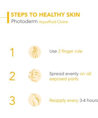 Bioderma Photoderm Aquafluide Light SPF 50+ Tinted Moisturiser and Sunscreen for Sensitive Skin 40ml - Buy Online on GoSupps.com