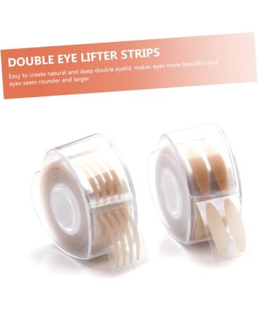 Didiseaon 8 Rolls Roll Double Eyelid Sticker Watereyelid Stickers Double Eye Lifter Strips Two Sided Tape Double Sided Eyelid Tape Boost Stickers Invisible Breathable Adhesive Material Round - Buy Online on GoSupps.com