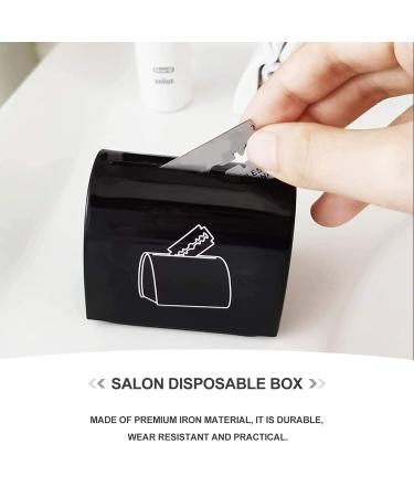 Minkissy 4-Piece Storage Box for Razors | Professional Barber Case | Disposable Razor Holder for Men | International Shipping Available - Buy Online on GoSupps.com