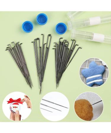 QMNNMA Felting Needles Kit - 8 Needle Tool, 36/38/40 Gauge Needles, Foam Mat, Scissors & Pins for Needle Felting - Beginner to Professional Supplies - Buy Online on GoSupps.com