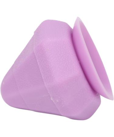Massage Cone Ball with Suction Cup | Myofascial Relaxation | Hand-Free Design for Back Neck & Shoulders | Travel-Friendly Violet Massage Balls - Buy Online on GoSupps.com